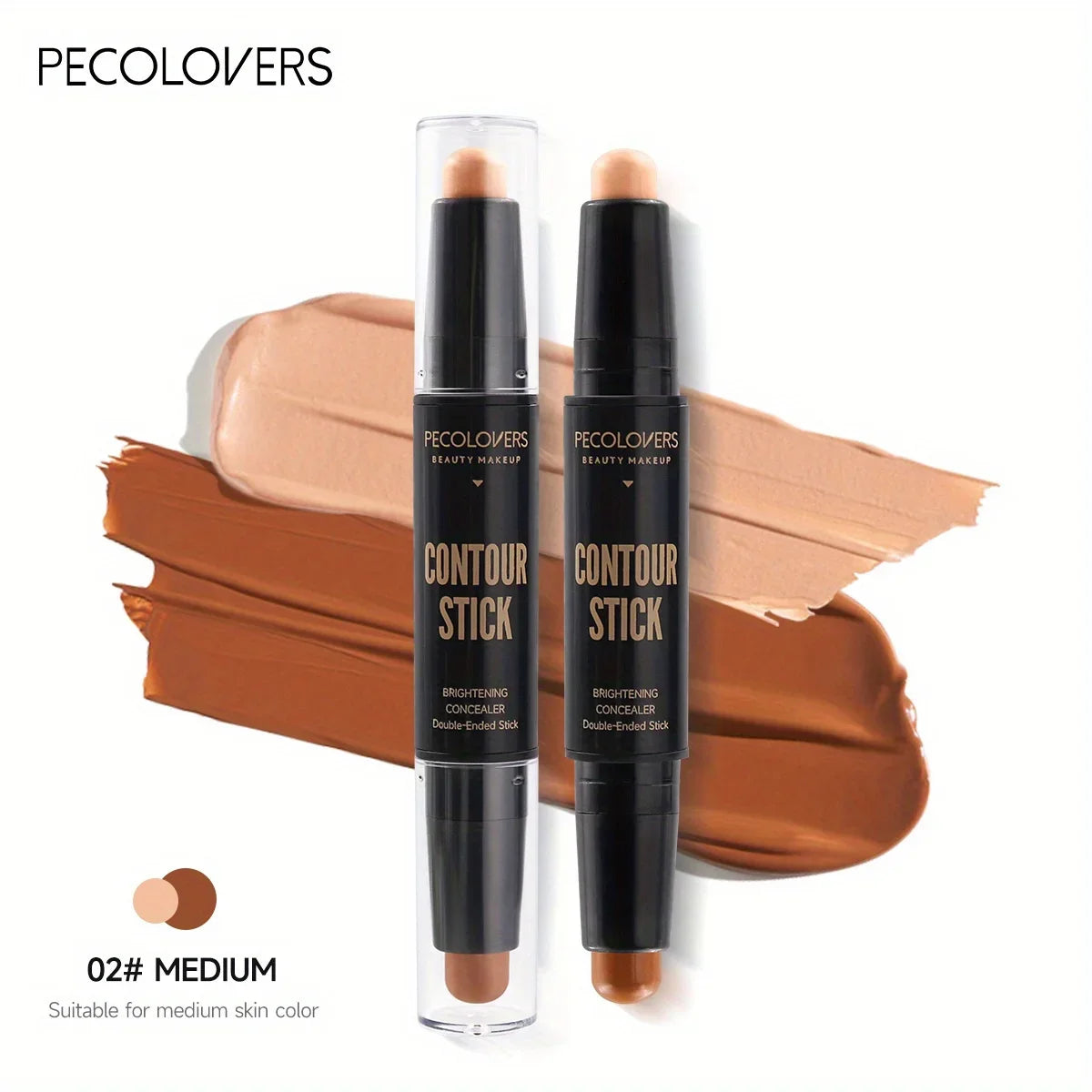 Highlight Pen Double Head Waterproof Contour Concealer Stick