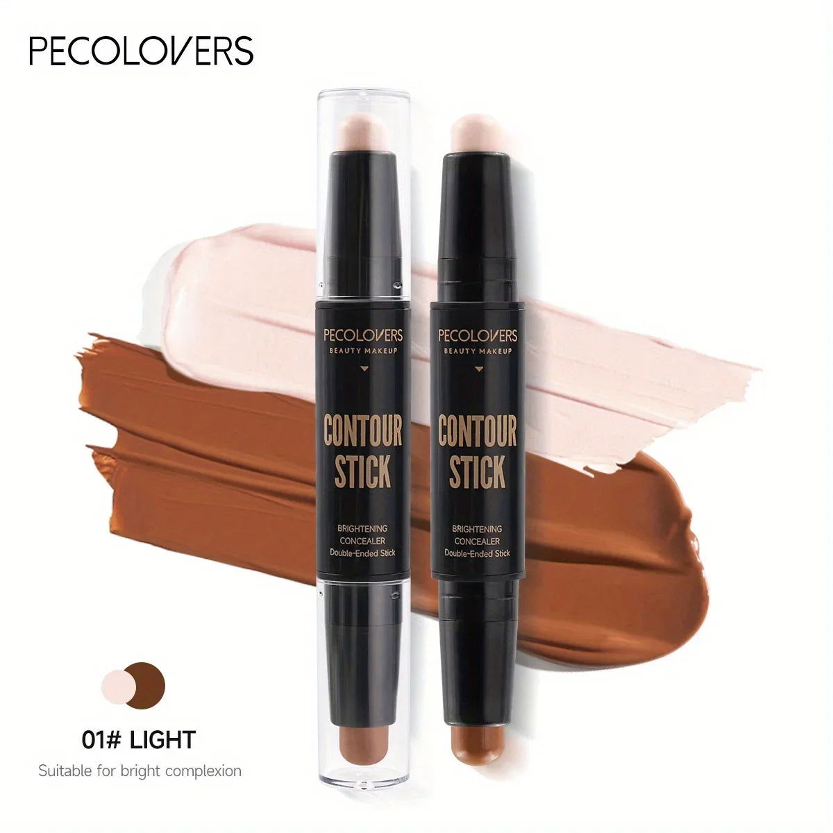 Highlight Pen Double Head Waterproof Contour Concealer Stick