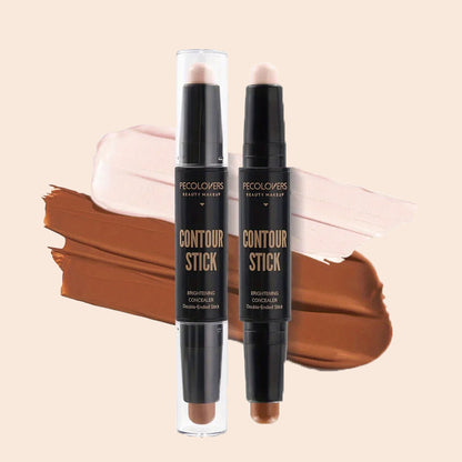 Highlight Pen Double Head Waterproof Contour Concealer Stick